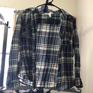 Blue flannel